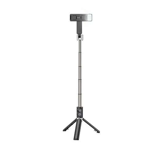 Селфі-монопод Hoco K16 aluminum alloy fill light live broadcast holder тринога штатив - фото 2