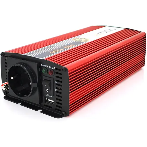 Інвертор Voltronic Voltage inverter ABAX OBS-1206 with correct sine wave, 600W, 12/220V, 1 Shuko, Box