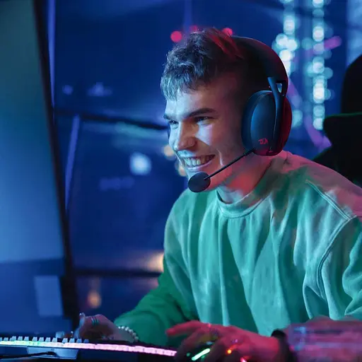 Игровые наушники Redragon H848 Bluetooth Black (71535) [150113] - фото 6