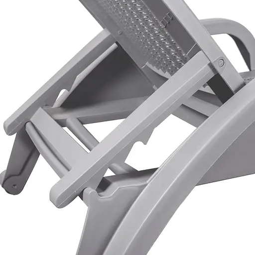 Шезлонг пластиковий Bica Nilo, сіро-бежевий - фото 5