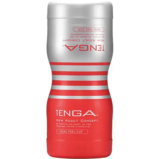 Мастурбатор двусторонний Tenga Dual Feel Cup белый