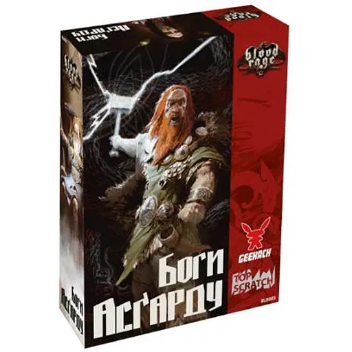 Настільна гра Geekach Games Лють крові. Боги Асґарду (Blood Rage: Gods of Asgard) (укр.) (GKCH153BR) - фото 1