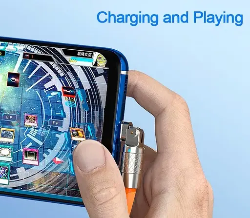 Зарядный кабель USB Type-C с вращением на 180 градусов 1 метр - фото 3