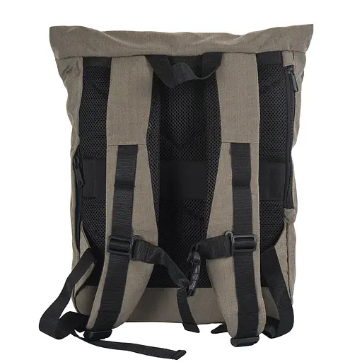 Рюкзак OOLOO Валабі 28х11х39 см 12л, тауп 709/501 - фото 6