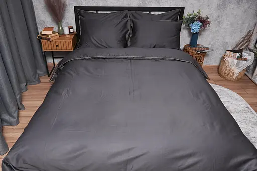 Комплект постільної білизни Moon&Star Satin Premium Gold Corner двоспальний 175х210 см наволочки 4х70х70 см - фото 2