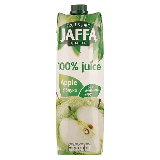 Упаковка сока Jaffa Яблочный 11.4 л (950 мл х 12 шт.) - фото 2