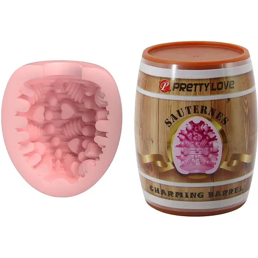 Мастурбатор яйце Pretty Love Bourbon Charming Barrel рожевий