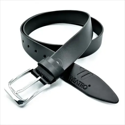Ремінь шкіряний Weatro чоловічий 115-120х3,3 см acs0024225 - фото 1