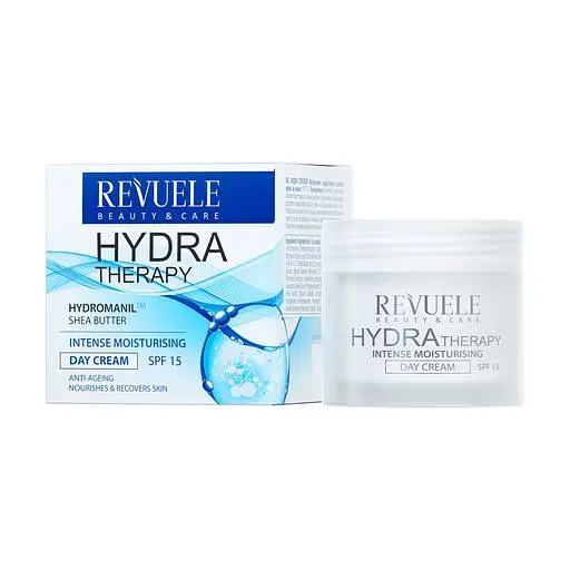 Интенсивно увлажняющий дневной крем для лица Гидротерапия Revuele 50 мл - фото 1