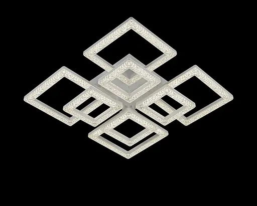 LED Стельова Люстра 2188A-4+4C (Білий)