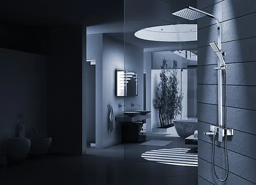 Душова система Rea Navaro хром з виливом REA-P0802, Хром - фото 4