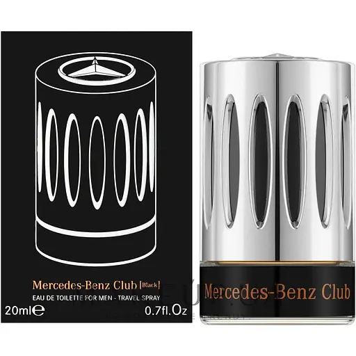 Туалетна вода Mercedes-Benz Club Black 20 мл - фото 1