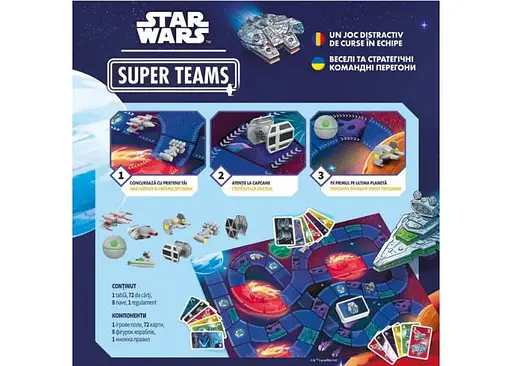 Настільна гра Geekach Games Зоряні війни. Суперкоманди (Star Wars Super Teams) (укр.) (GRJ0006ST ) - фото 3