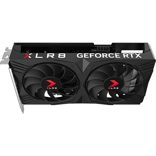 Відеокарта PNY GeForce RTX 4060 XLR8 Gaming VERTO Dual Fan OC 8GB VCG40608DFXPB1-O UA (129392) - фото 5