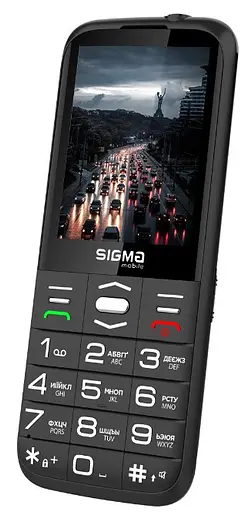 Телефон Sigma Comfort 50 Grace CF212 Black UA UCRF - фото 3