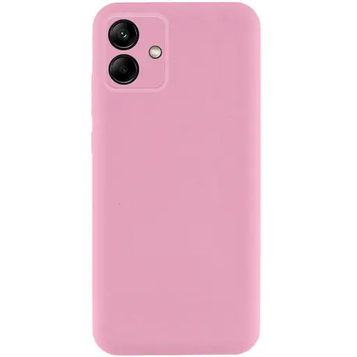 Чехол Getman TPU Liquid Silk Full Camera для Samsung Galaxy A06 Розовый/Pink