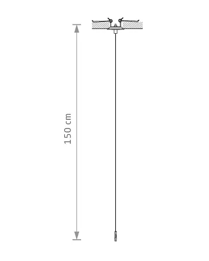 Ввод питания для подвесной магнитной системы Nowodvorski 11738 NANO-LVM Recessed Outside Power Supply IP20 - фото 3