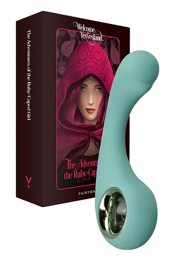 Вібратор FairyGasm BraveryAward 12.5 см зелений - фото 13