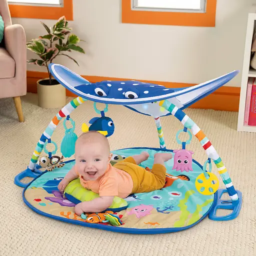 Розвиваючий килимок Bright Starts Finding Nemo Mr Ray Ocean (11095) - фото 8