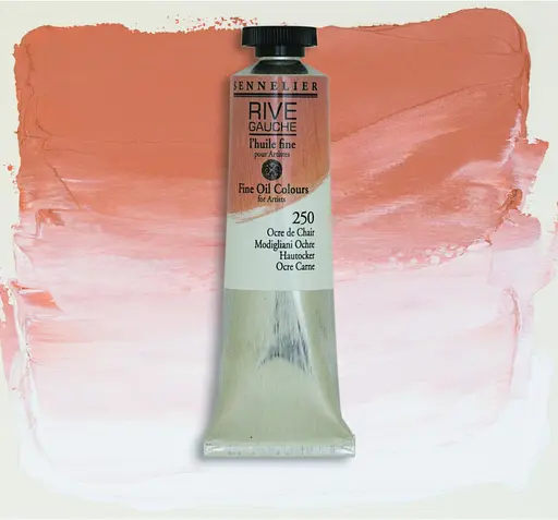 Масляная краска Rive gauche 40 мл, Охра Модильяни (Modigliani Ochre) - фото 2