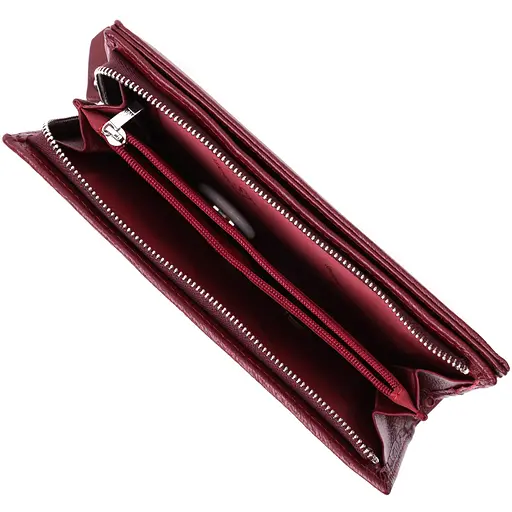 Кожаный женский кошелек ST Leather 10х19х2.5 см acs0028463 - фото 6