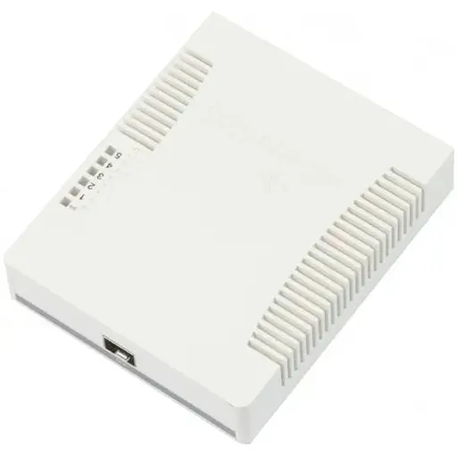 Комутатор керований рівня 2 Mikrotik RB260GS (CSS106-5G-1S)
