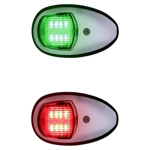 Набір світлодіодних навігаційних ламп 12v ABS білий