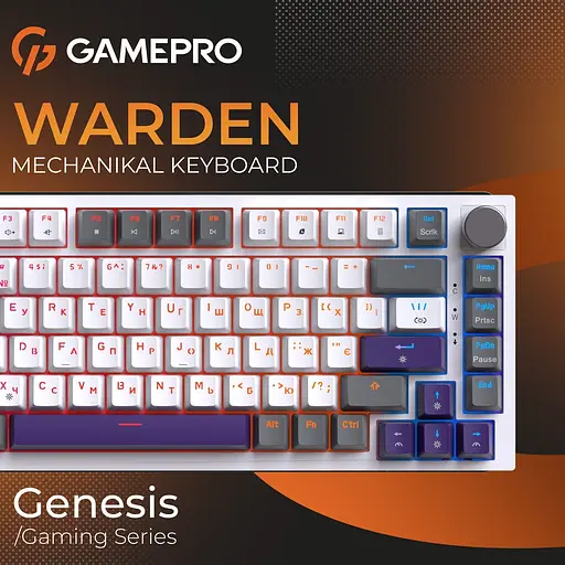 Клавіатура GamePro Genesis Warden MK160P (140416) - фото 10