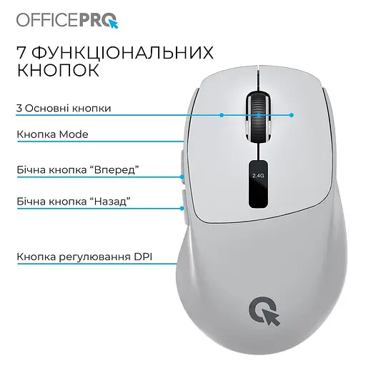 Миша OfficePro M398G (M398G) - фото 10