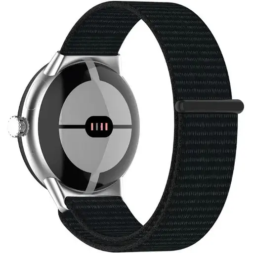 Ремінець DK CDK Nylon Sport Loop для Google Pixel Watch 3 41mm (016453) (black) - фото 2
