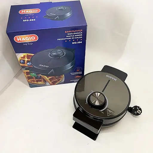 Вафельниця електрична MAGIO MG-394 для приготування бельгійських вафель 88304 - фото 5