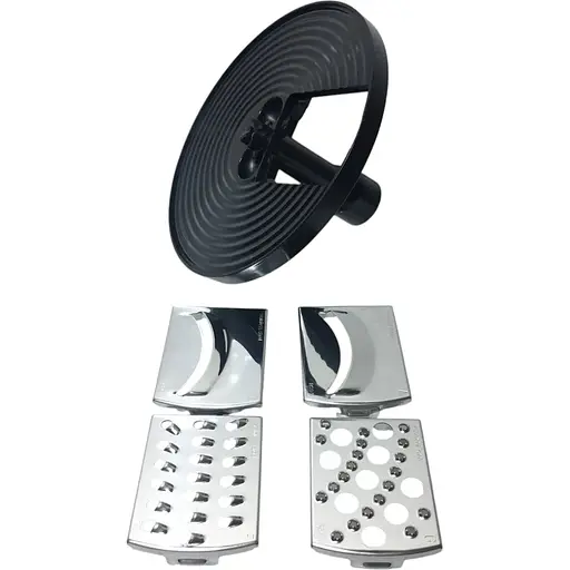 Утримувач шатківників + набір вставок терок для блендера Bosch MS62B6190, MS6CM4190, MS8CM6190, 00753482, 618101