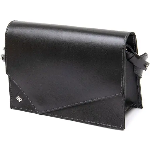 Кожаная сумка женская Grande Pelle 24х16.5х9 см sum0015594 - фото 1