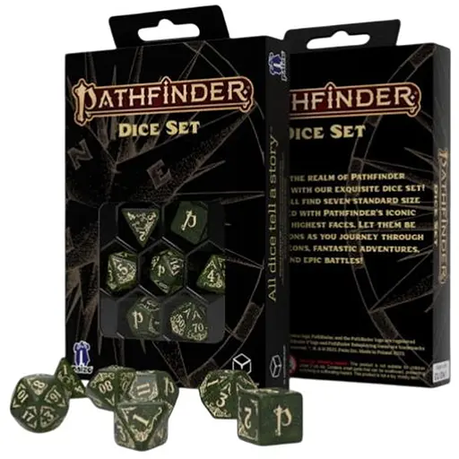 Набір кубиків Pathfinder Dice Set: Arcadia , 7 шт. (SPAT30) - фото 1