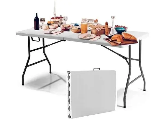 Стол раскладной SpringFun 180 см нагрузка 150 кг многофункциональный компактный для туризма дома сада - фото 10