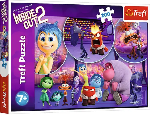 Набір Пазли - (200 елм. ) - "Дитячі емоції"/Trefl - фото 1