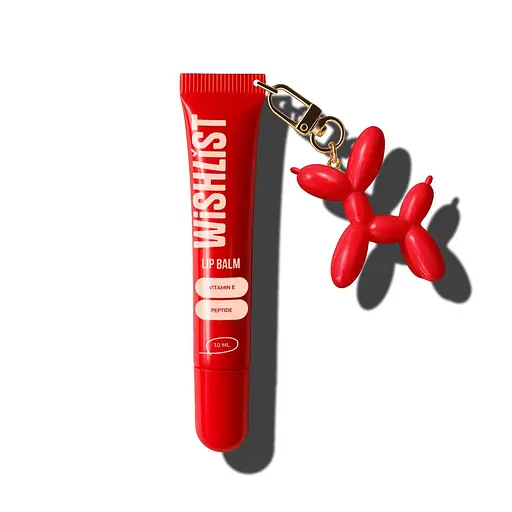 Бальзам-блиск для губ WishList Velvet Coral Lip Gloss Balsam 10 мл + Іграшка-брелок - фото 4