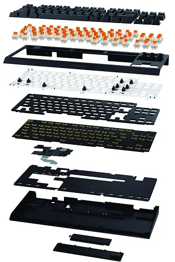 Клавіатура Razer BlackWidow V4 TKL Hyperspeed (RZ03-05480100-R3M1) - фото 8