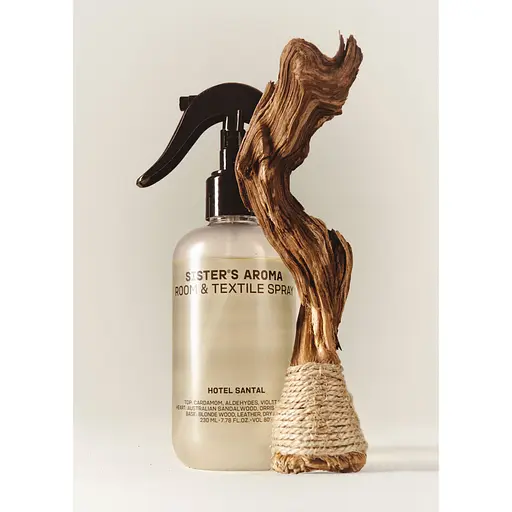 Cпрей для дома Sister`s Aroma Hotel Santal парфюмированный 230 мл - фото 3