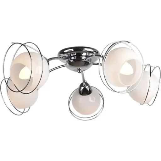 Люстра потолочная Brille классическая E27 40W CH (LK-257C/5)