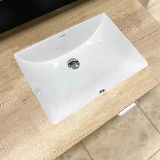 Умивальник VBI Meduno white врізний VBI-018039, Білий - фото 1