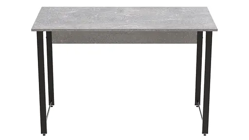 Стіл письмовий Курт Ferrum-decor 75x140x70 Чорний метал ДСП Бетон 16 мм (FRD-106645) - фото 2