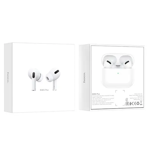 Навушники Hoco Bluetooth EW04 Plus True wireless BT headset білі - фото 2
