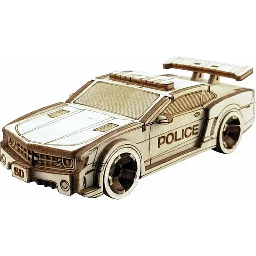 Деревянный конструктор Золотая Серия автомобиль Camaro Сувенір-декор BB2cаmar - фото 1