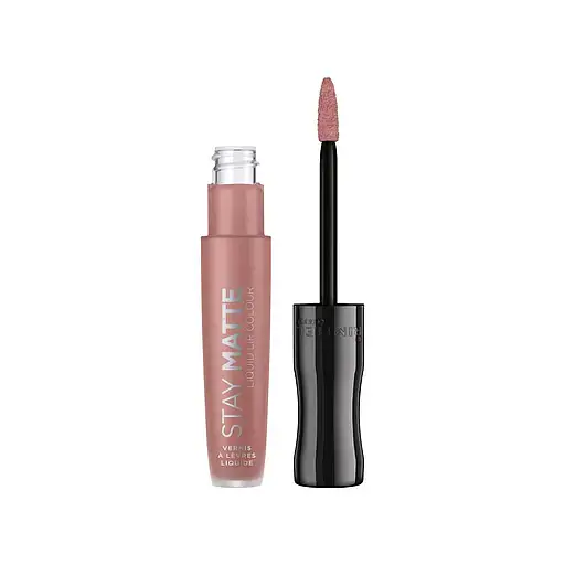 Рідка помада для губ Rimmel Stay Matte, з матовим ефектом, відтінок 707 (Raw Kiss), 5,5 мл (8000018939875) - фото 2