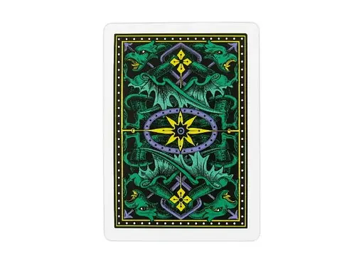Карти гральні United States Playing Card Company Bicycle Dragon Back (green) (ВР_КИБДБГ) - фото 2