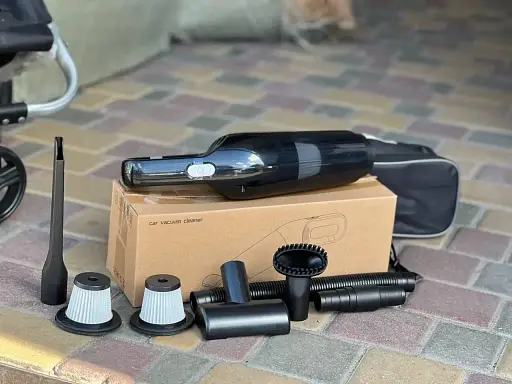 Пылесос автомобильный Golon Digital Vacuum cleaner set AND-66-20 беспроводной аккумуляторный - фото 4
