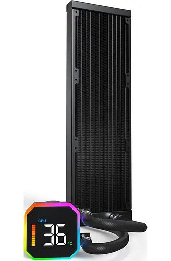 СВО MONTECH HyperFlow Digital 360 Black (HYPERFLOW DIGITAL 360 (B)) - фото 3