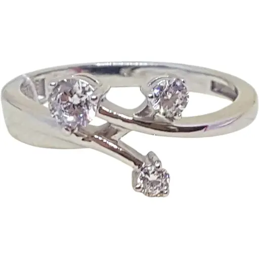 Срібне кільце Лазурит з фіанітами. 19210р 17