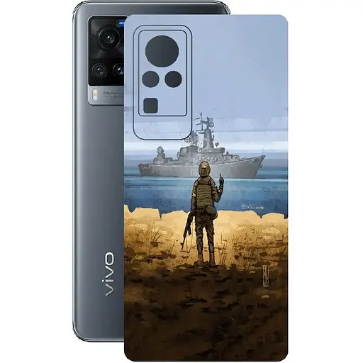 Захисна плівка StatusSKIN для Vivo X60 Pro 5G Корпус Вініл Корабель - фото 1